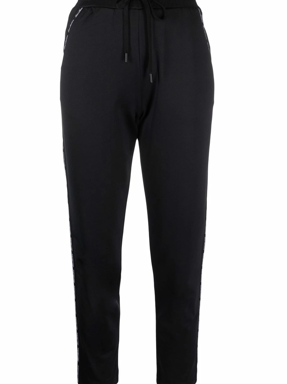 logo-print Love drawstring Moschino trousers Women 0428